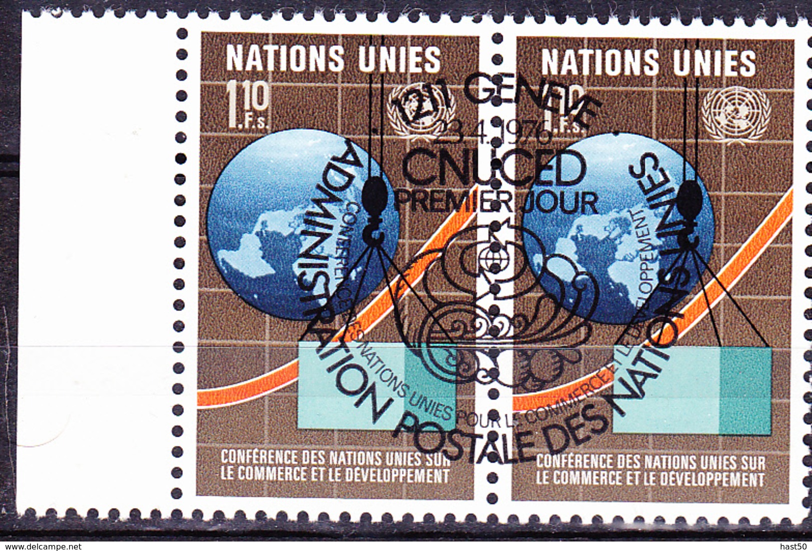 UNO Genf  Geneva Geneve - UNCTAD  (MiNr. 57) 1976 - Gest Used Obl - Gebruikt