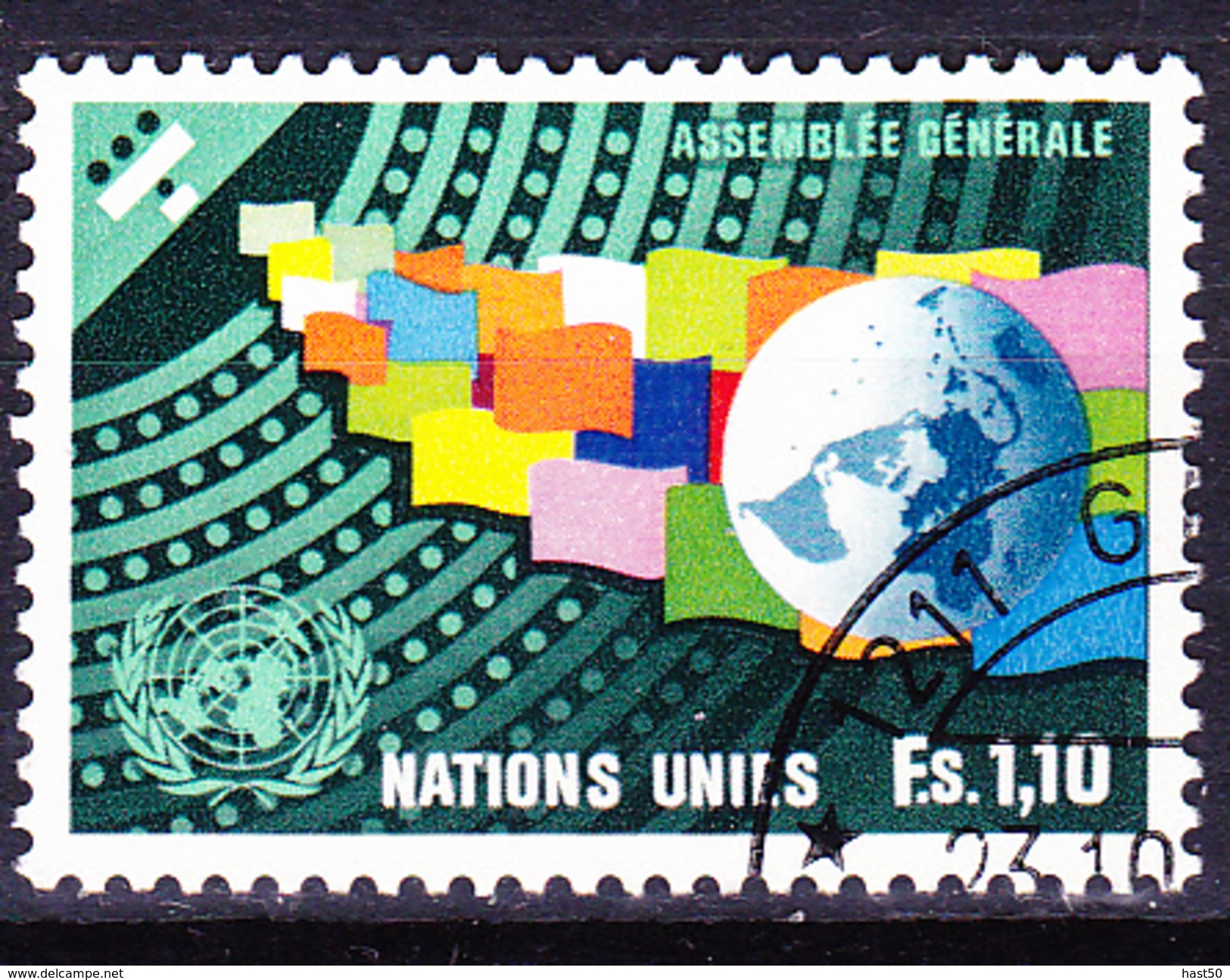 UNO Genf  Geneva Geneve - Generalversammlung Der UN (MiNr. 79) 1978 - Gest Used Obl - Gebruikt