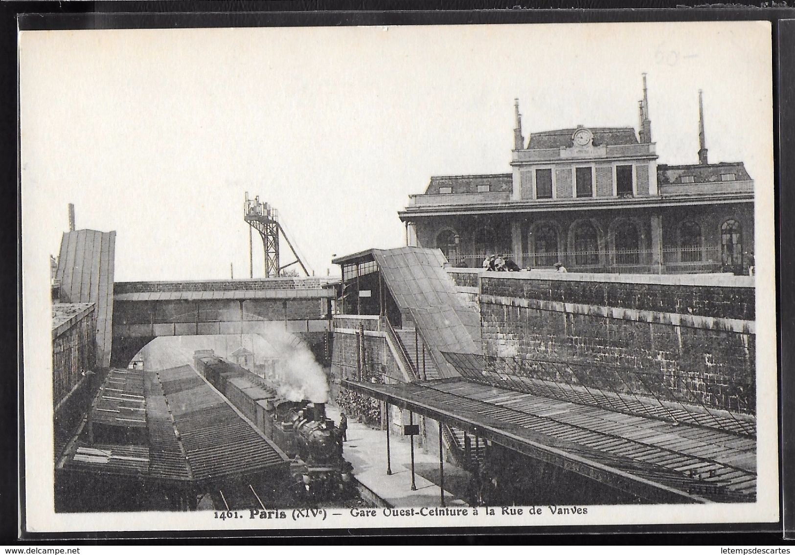 CPA 75 - Paris, Gare Ouest-Ceinture à La Rue De Vanves - Pariser Métro, Bahnhöfe