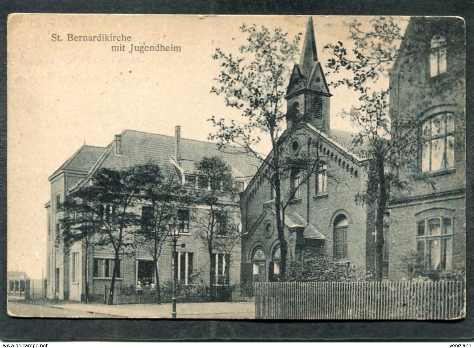 CPA - GRUSS Aus OBER MEIDERICH - St Bernardikirche Mit Jugendheim - Duisburg