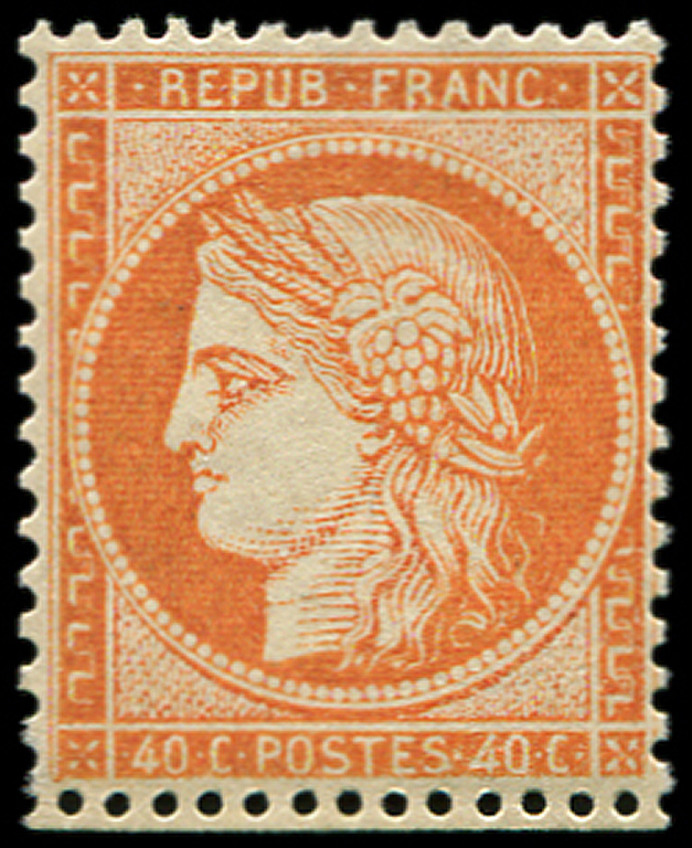 ** SIEGE DE PARIS - **   38   40c. Orange, Jolie Nuance Foncée, TB - 1870 Siège De Paris