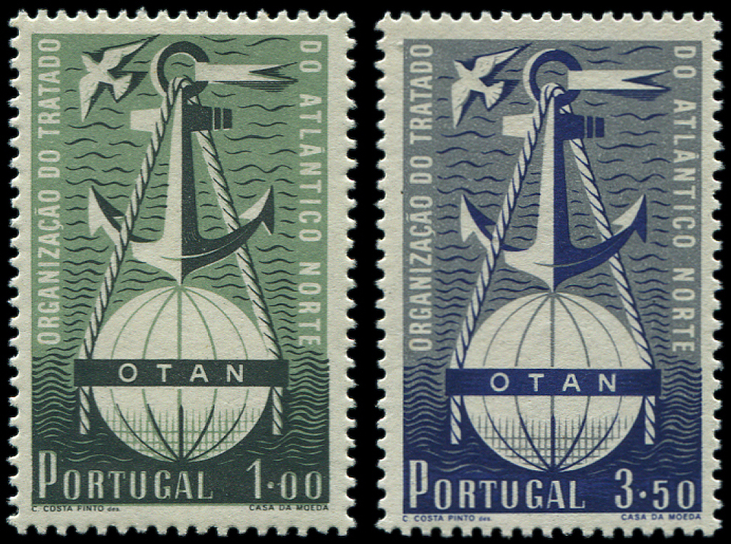 ** **   PORTUGAL 760/61 : OTAN 1952, TB - Autres & Non Classés