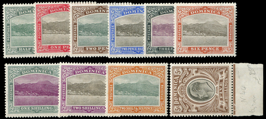 * *    DOMINIQUE 35/44 : Série Courante De 1903, TB - Dominicaine (République)