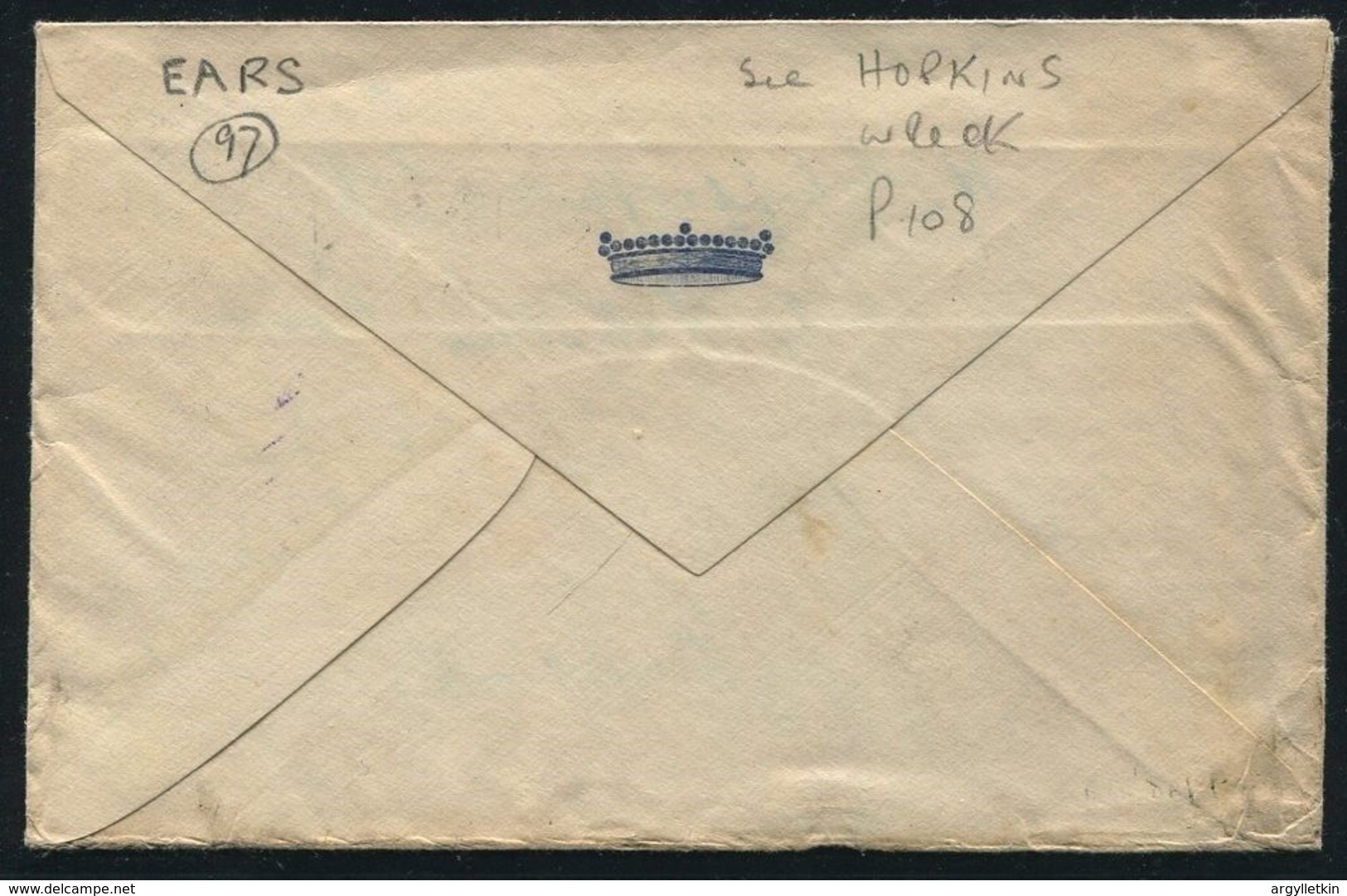 CANADA NANOOSE BAY GB LONDON WRECK 1945 SCYTHIA RUSSIA COUNT KIRCHHOFF - Enveloppes Commémoratives