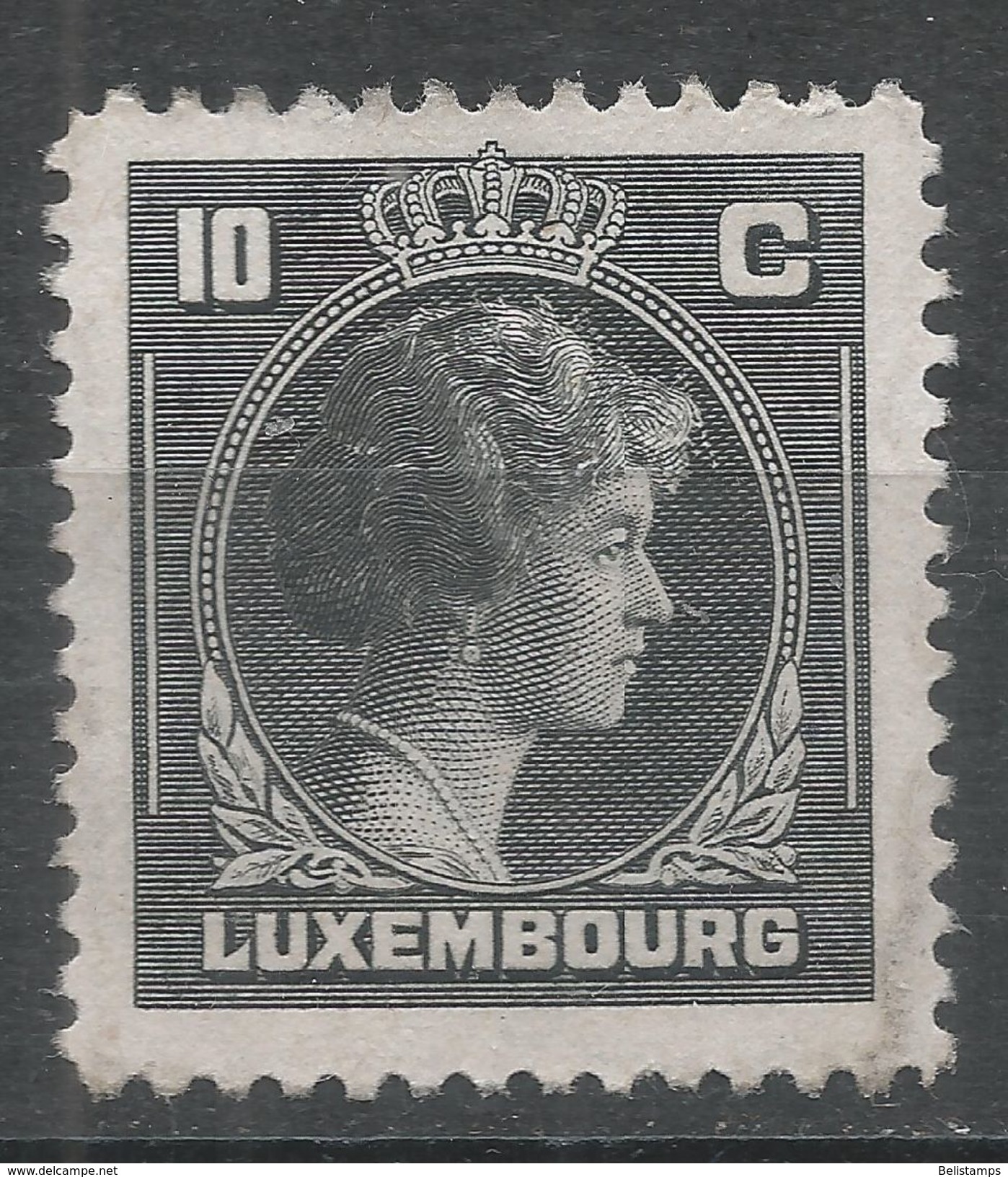 Luxembourg 1944. Scott #219 (MH) Grand Duchess Charlotte - 1944 Charlotte De Profil à Droite
