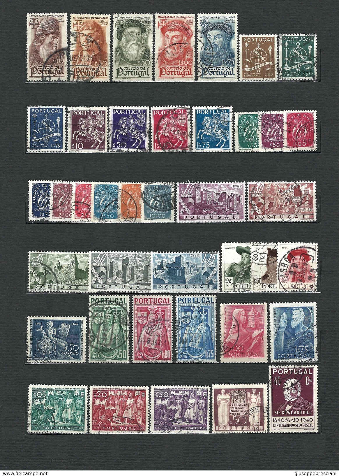 PORTUGAL - Selezione Di 283 Francobolli Nuovi E Annullati - Collections