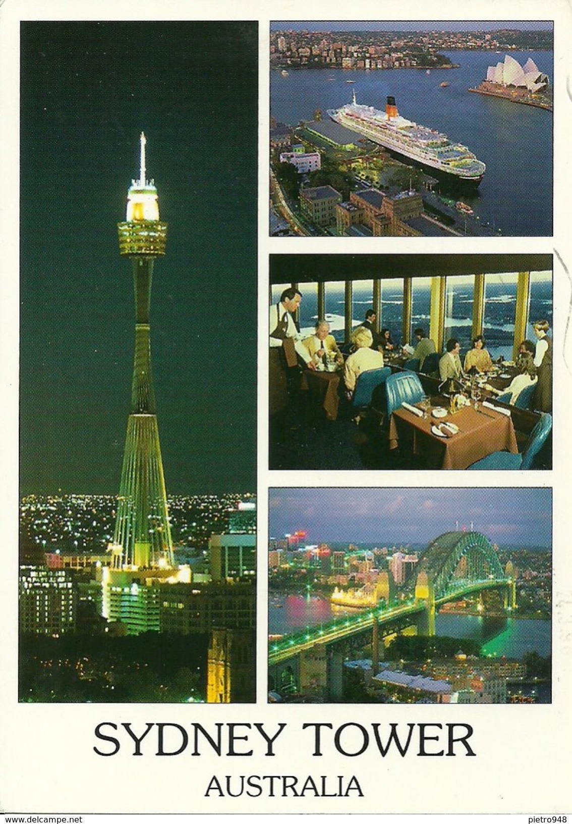 Sydney (NSW, Australia) Sydney Tower By Night And Panoramic Views, Vedute Panoramiche - Sydney