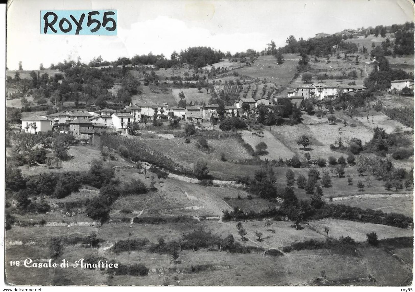 Lazio-rieti-amatrice Casale Di Amatrice Veduta Panorama - Autres & Non Classés