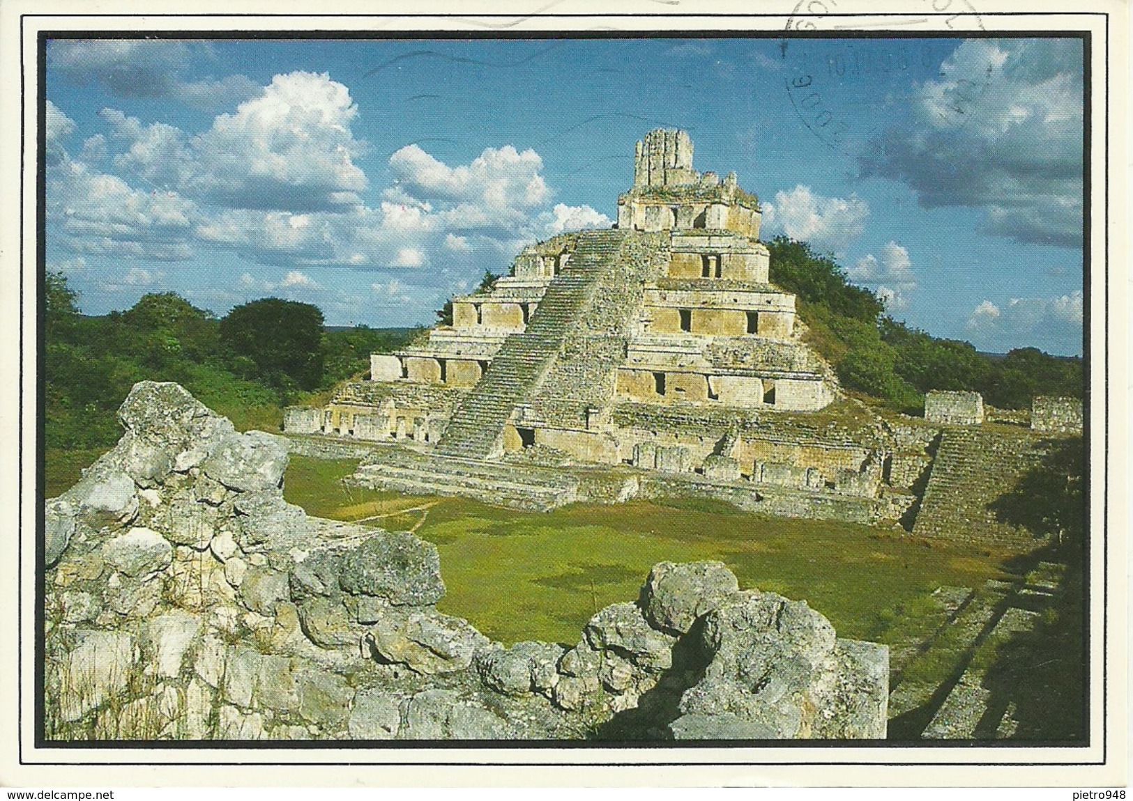 Campeche (Messico, Mexico) Zona Arcqueologica Maya Di Edzna, Zona Archeologica Maya Di Edzna - Messico