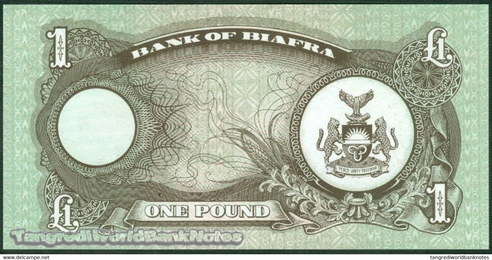 TWN - BIAFRA 5a - 1 Pound 1968-69 Prefix DV UNC - Altri – Africa