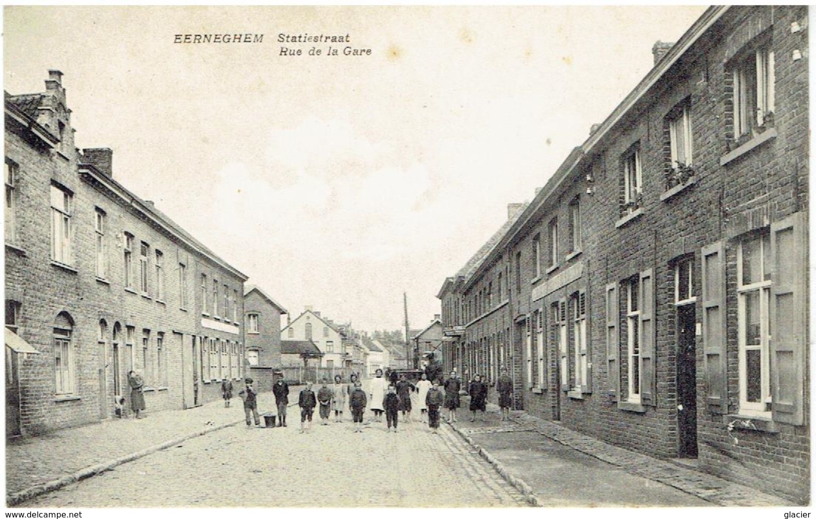 EERNEGHEM - Ichtegem - Statiestraat - Rue De La Gare - UItg. Kinders De Croos - Ichtegem