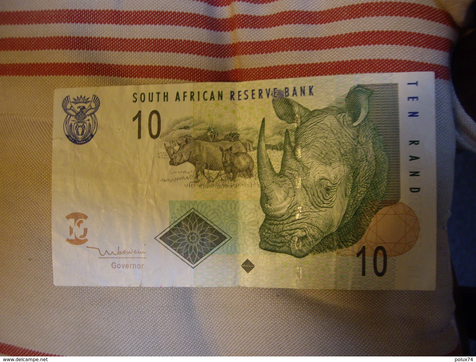 SOUTH AFRICAN RESERVE BANK  Ten Rand - Afrique Du Sud