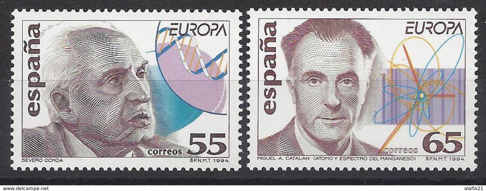 EUROPA  - ESPAGNE 1994 - Yvert N° 2895/2896 - NEUFS SANS CHARNIERE - 1994