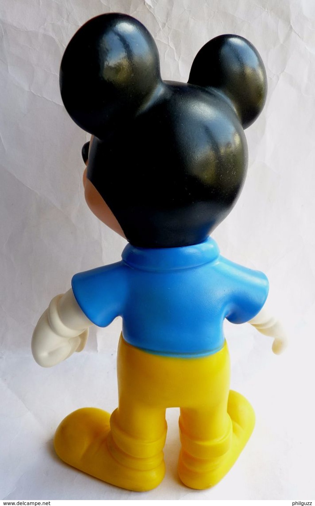 TRES BEAU FIGURINE POUET DISNEY - MICKEY - DELACOSTE 1968 - Disney