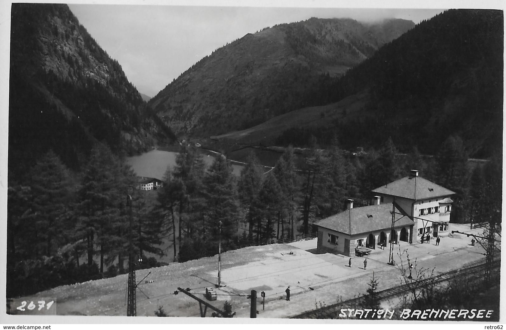 BRENNER - Station Brennersee, Fotokarte Ca.1950 - Imst