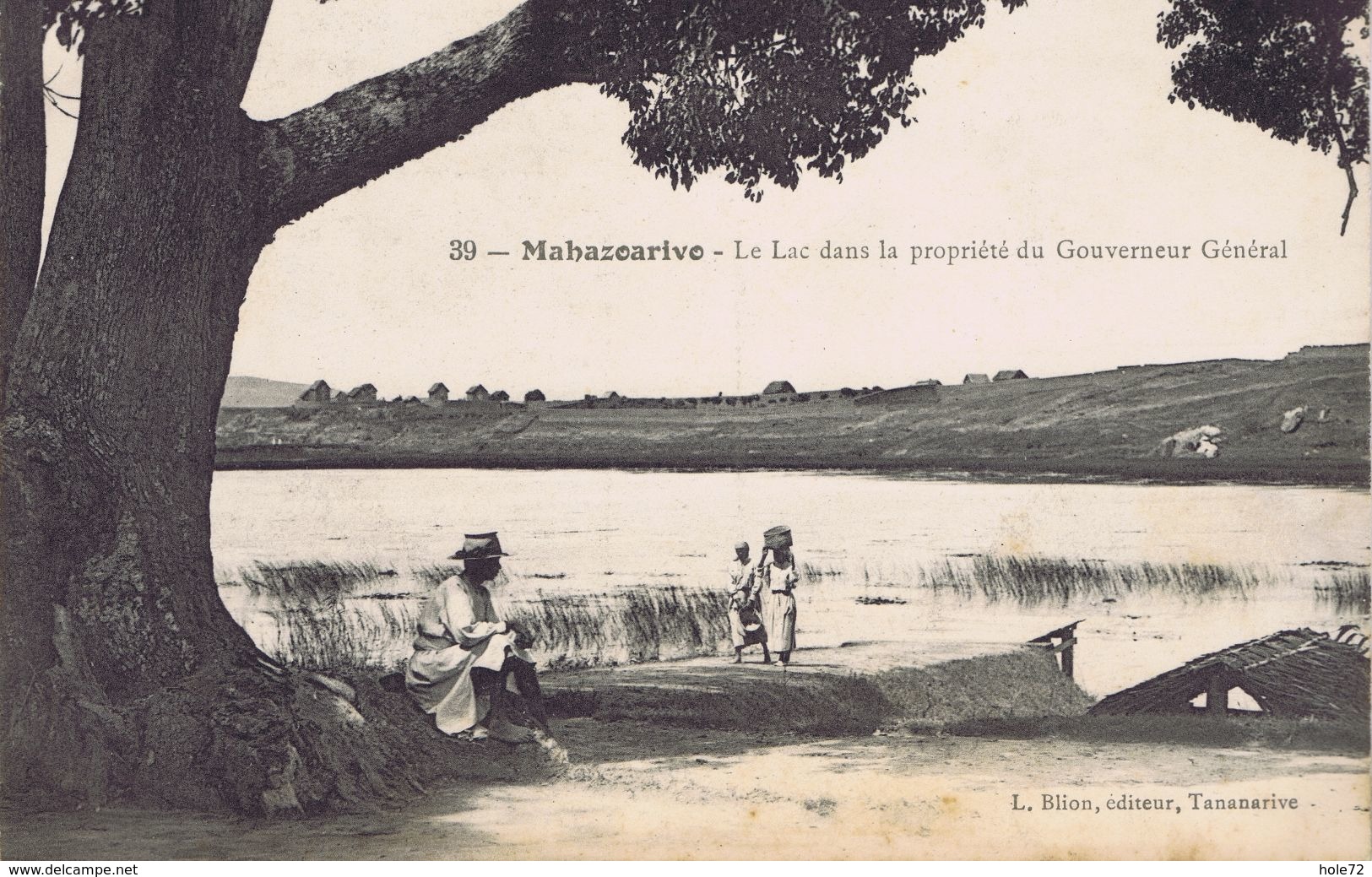 Madagascar - Mahazoarive -Le Lac Dans La Propriété Du Gouverneur - Madagascar