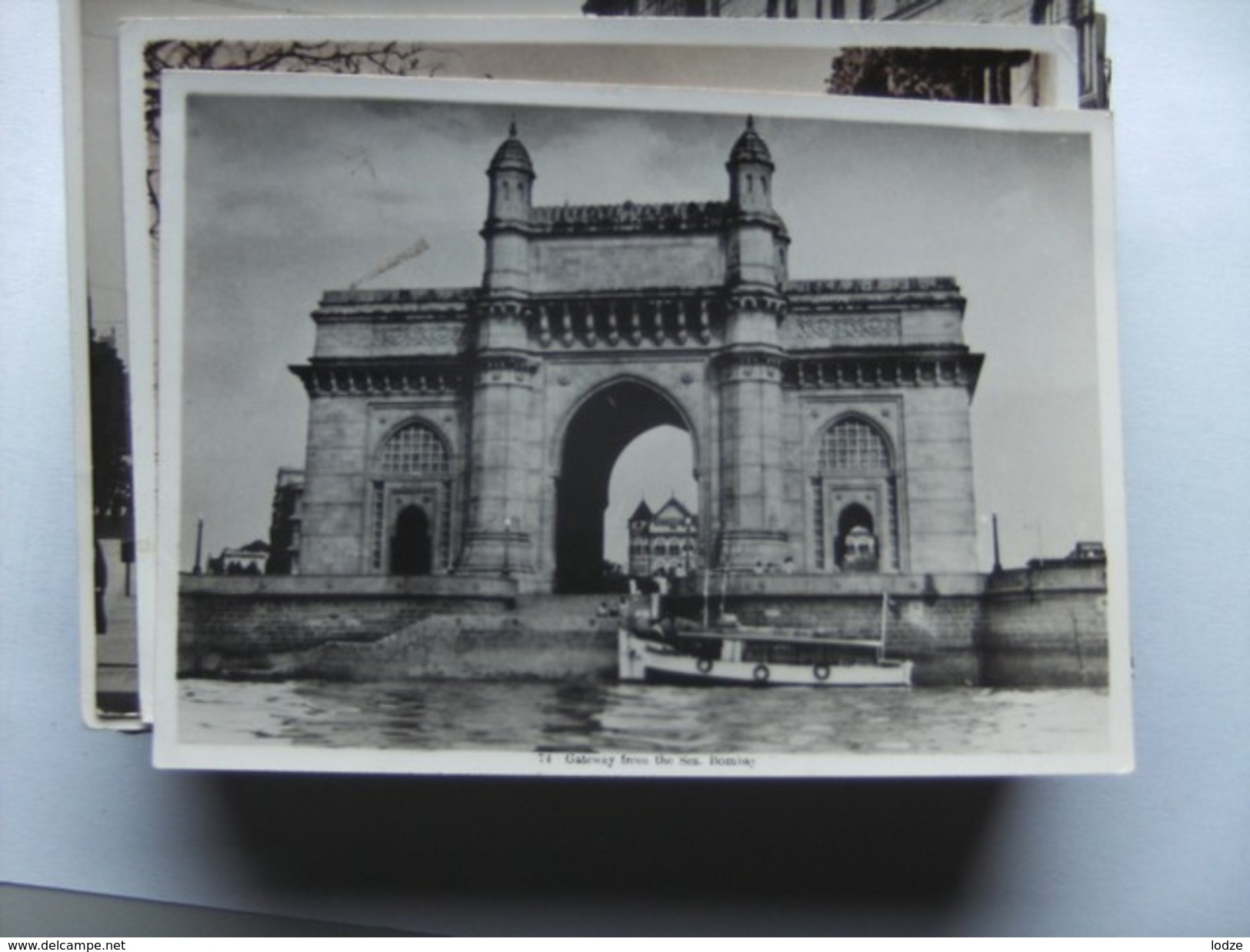 India Bombay Gateway From The Sea - India