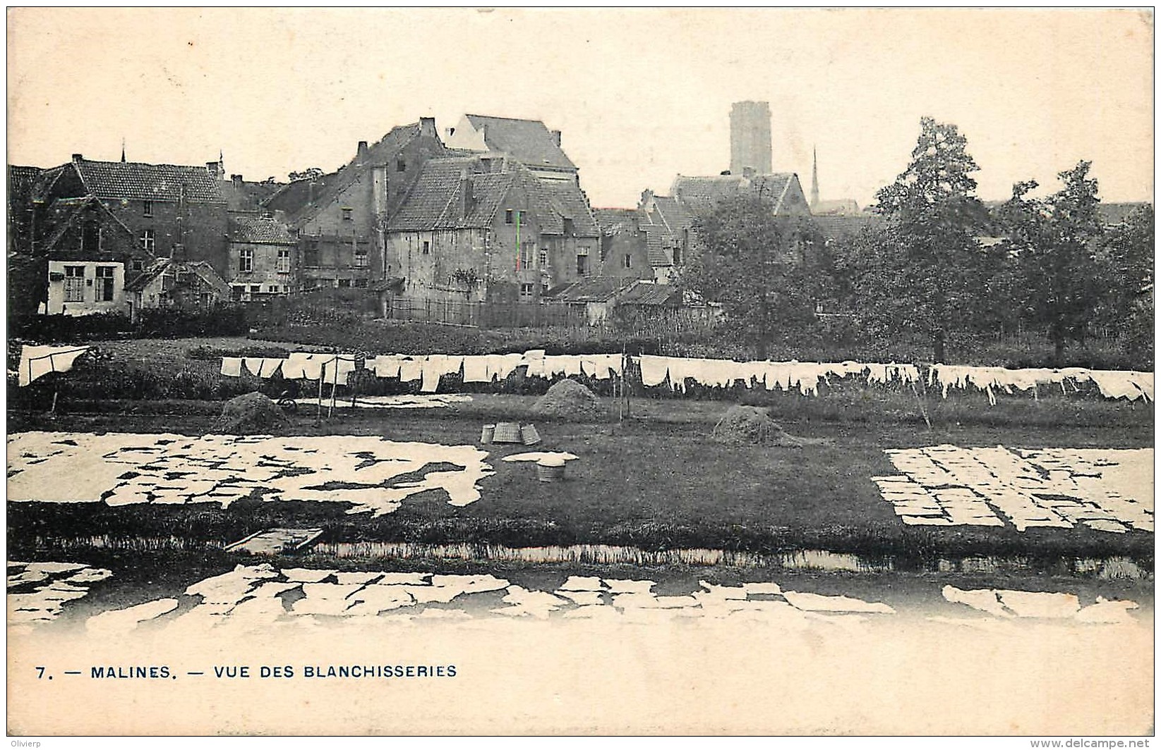 Malines - Vue Des Blanchisseries - Mechelen