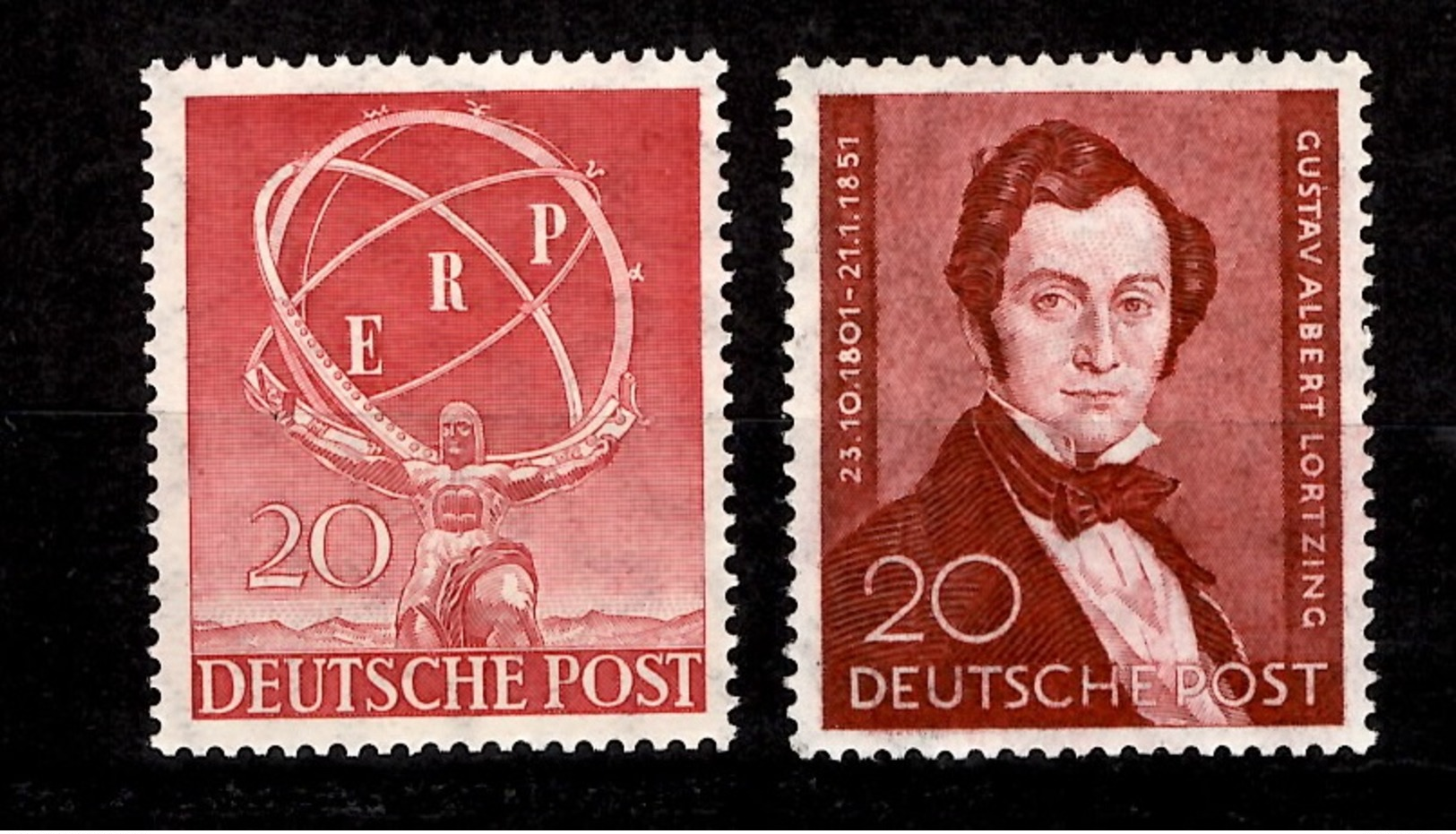 Berlin YT N° 57 Et 60 Neufs ** MNH. TB. A Saisir! - Ungebraucht