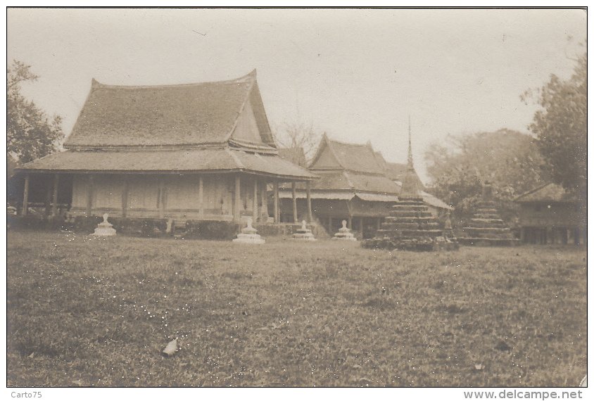 Thaïlande - Siam Thailand - Colonial - Photographie Fin XIXème -  Pagoda Kwat - Thaïlande