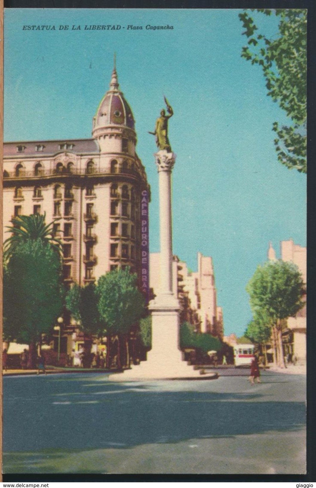 °°° 8421 - URUGUAY - ESTATUA DE LA LIBERTA - PLAZA CAGANCHA °°° - Uruguay