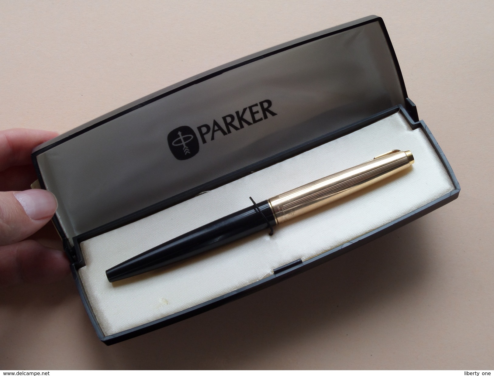 PARKER 45 Compleet In Origineel Doosje Met Gebrauchs- Und Füllanweisung ( Pen : Zie Foto's Voor Detail ) ! - Plumes