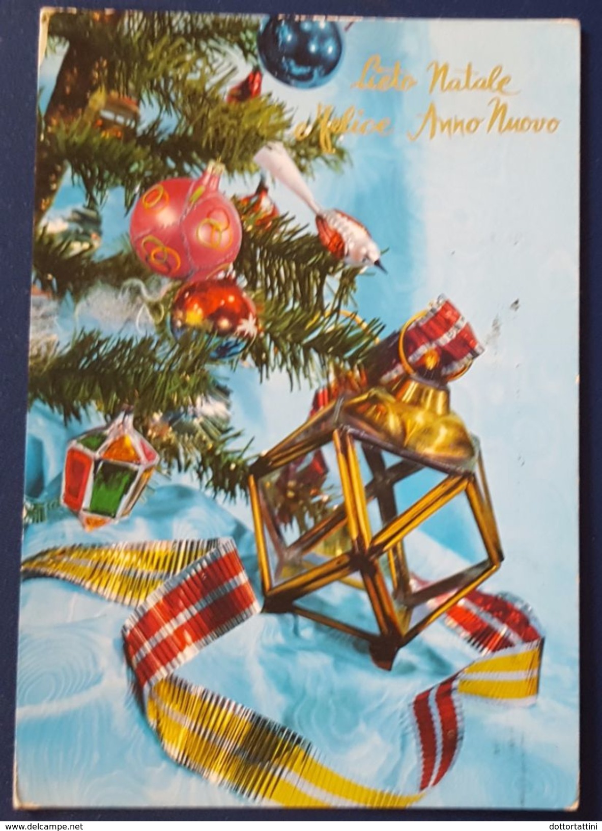 BUON NATALE - FELICE ANNO NUOVO - ALBERO DI NATALE - TANNENBAUM - Italia Vg 1977 - Altri & Non Classificati