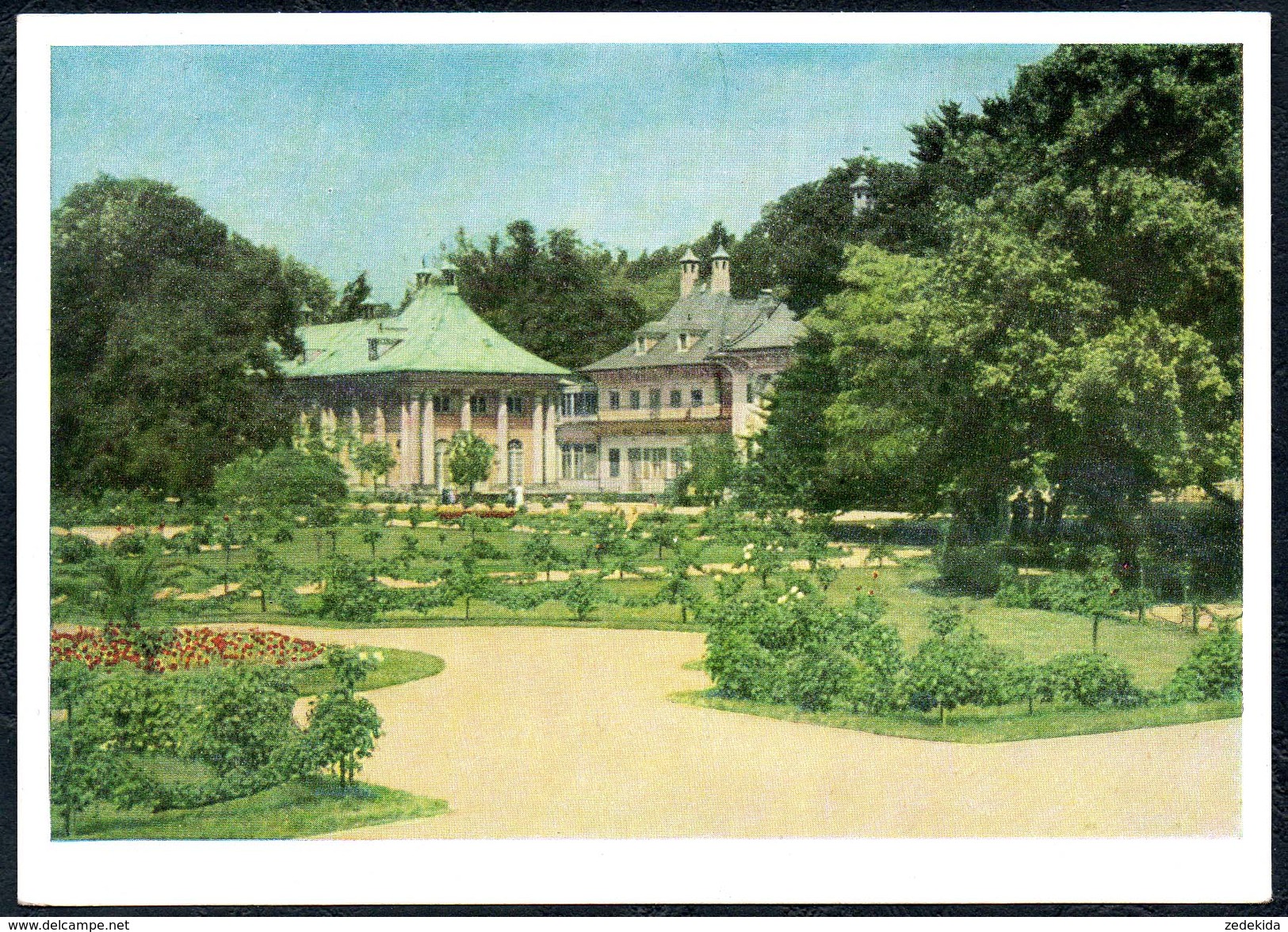 A7186 - Alte Ansichtskarte - Pillnitz Bergpalais VEB Volkskunstverlag Reichenbach - Mehlig - 1086 - Pillnitz