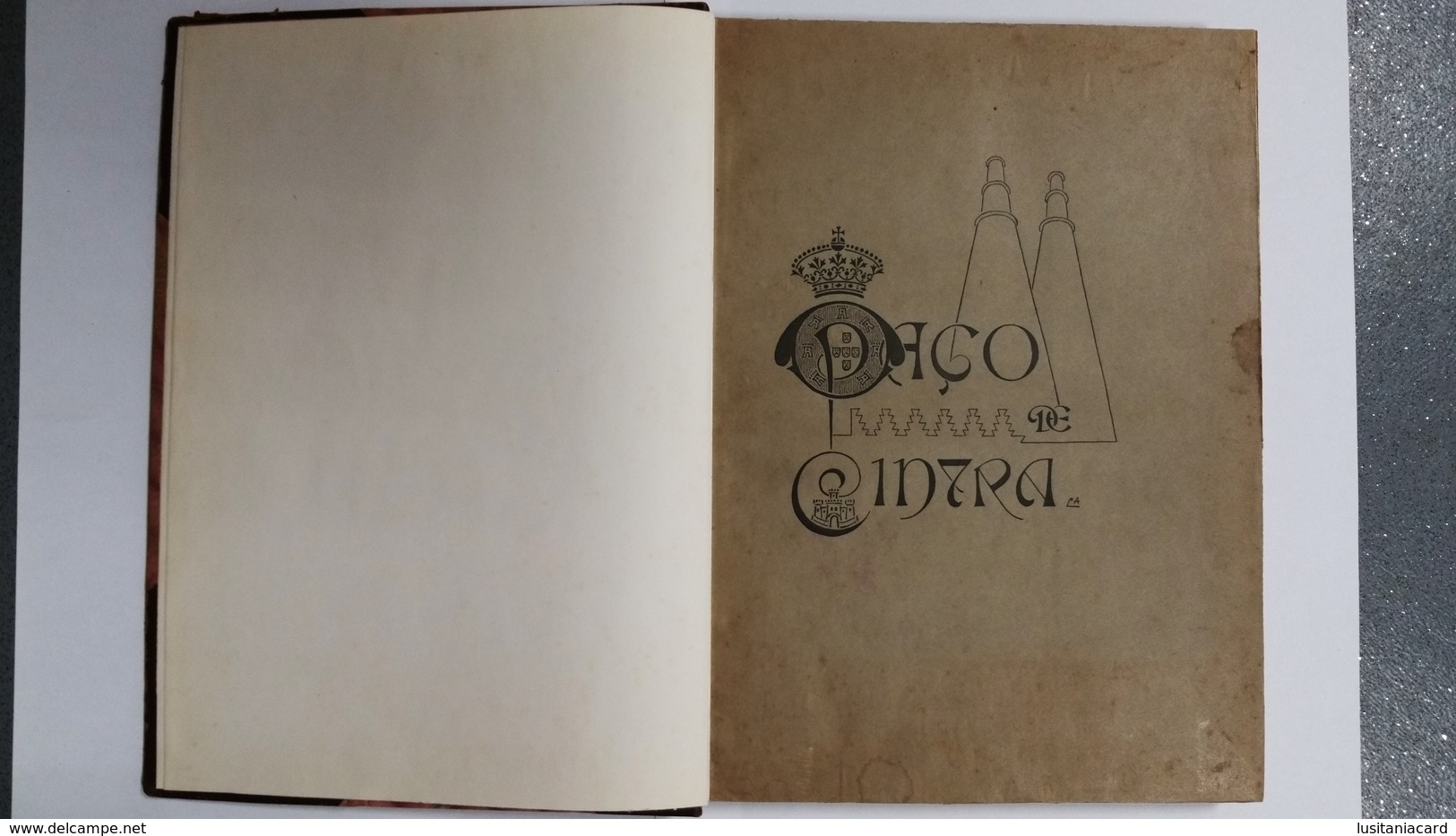 SINTRA  - MONOGRAFIAS - « O Paço De Cintra »(RARO)( Aut:Conde Sabugosa - 1903) - Old Books