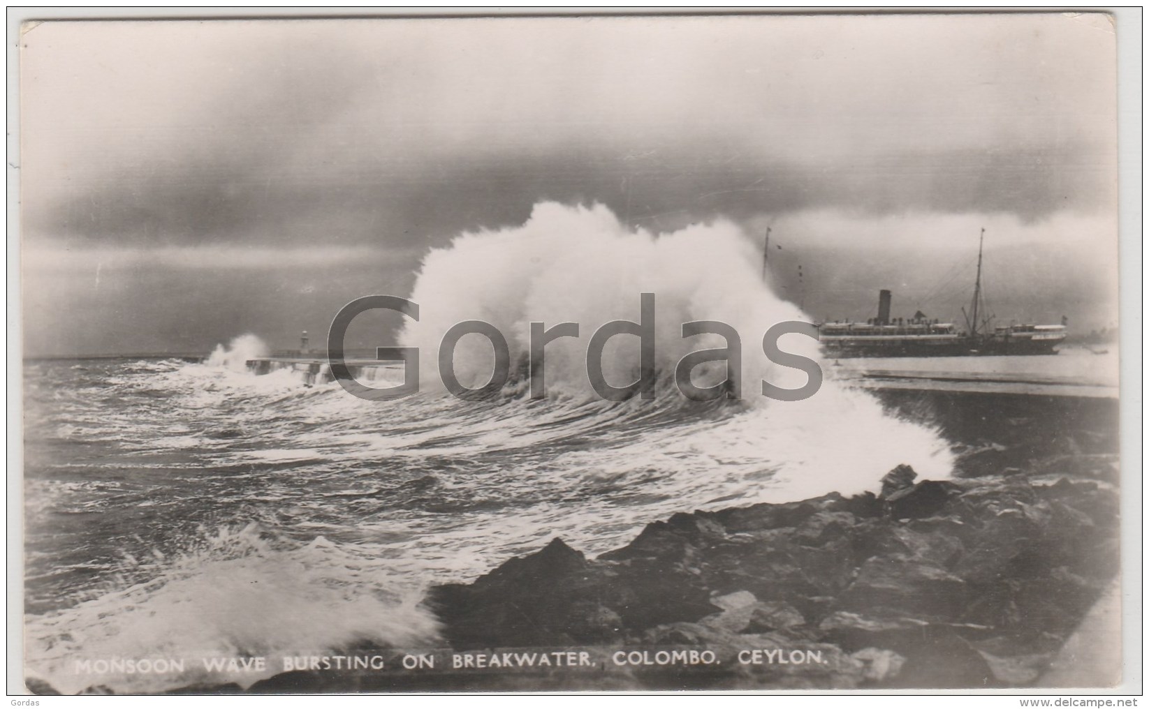 Sri Lanka - Ceylon - Colombo - Monsoon Wave - Sri Lanka (Ceylon)