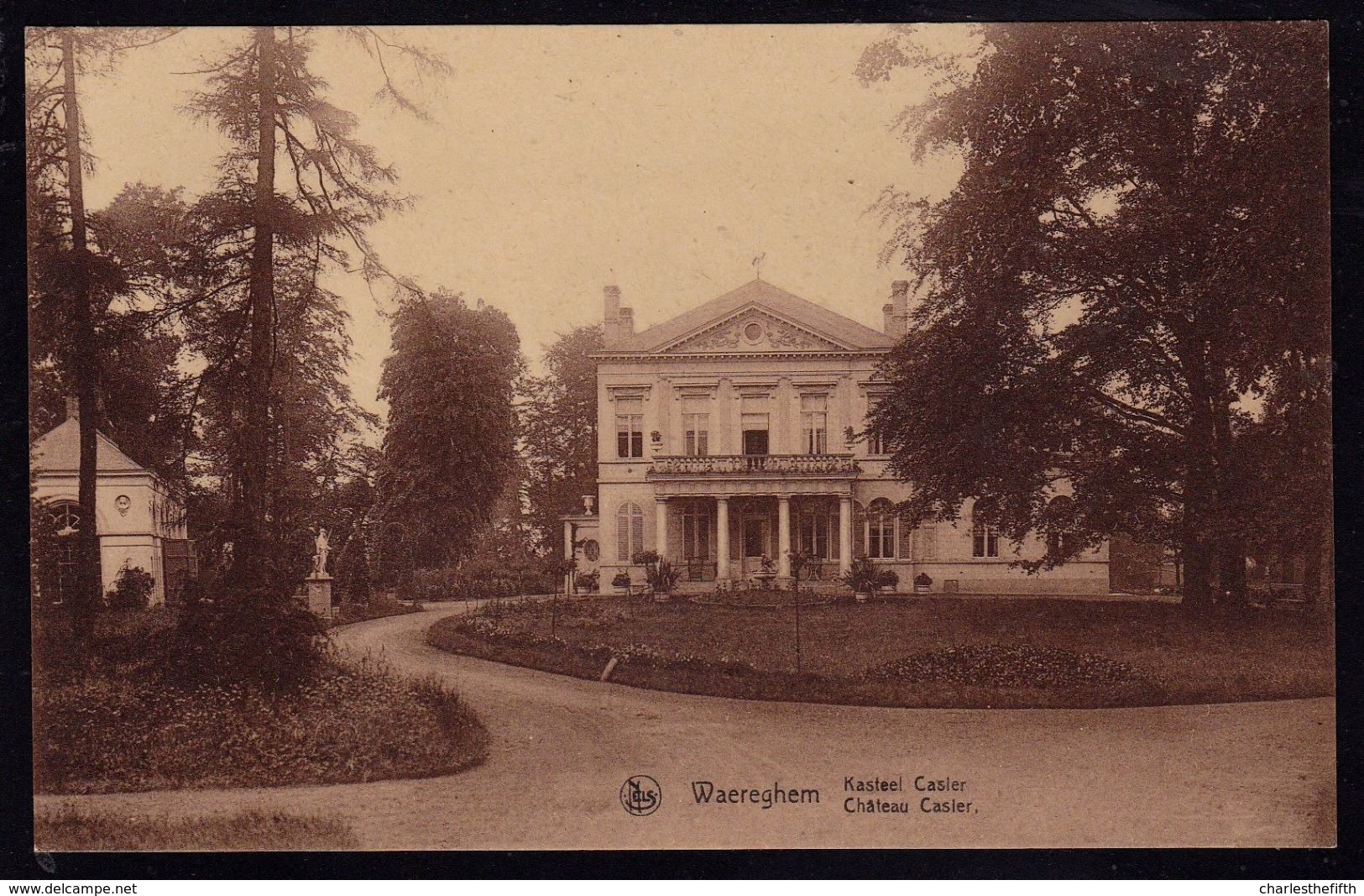 WAEREGHEM - WAREGEM -- KASTEEL CASIER - Zeldzame éditie BOHEZ ! - Waregem