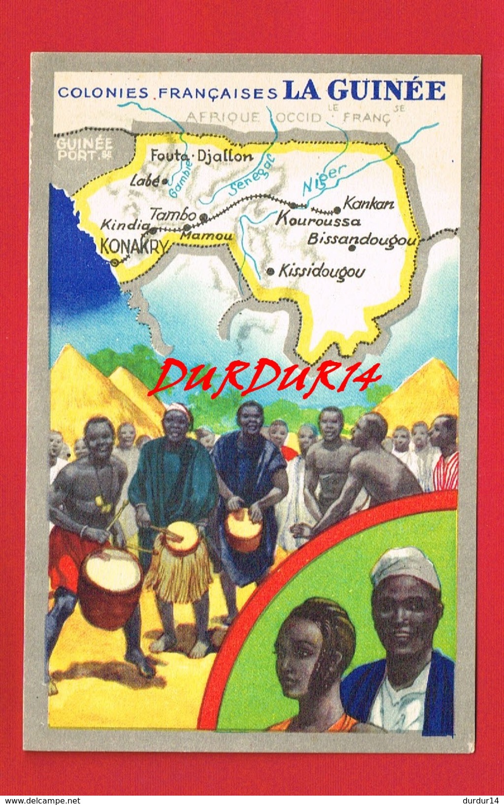 Colonies Françaises LA GUINEE ... Avec Un Petit Historique ... - Autres & Non Classés