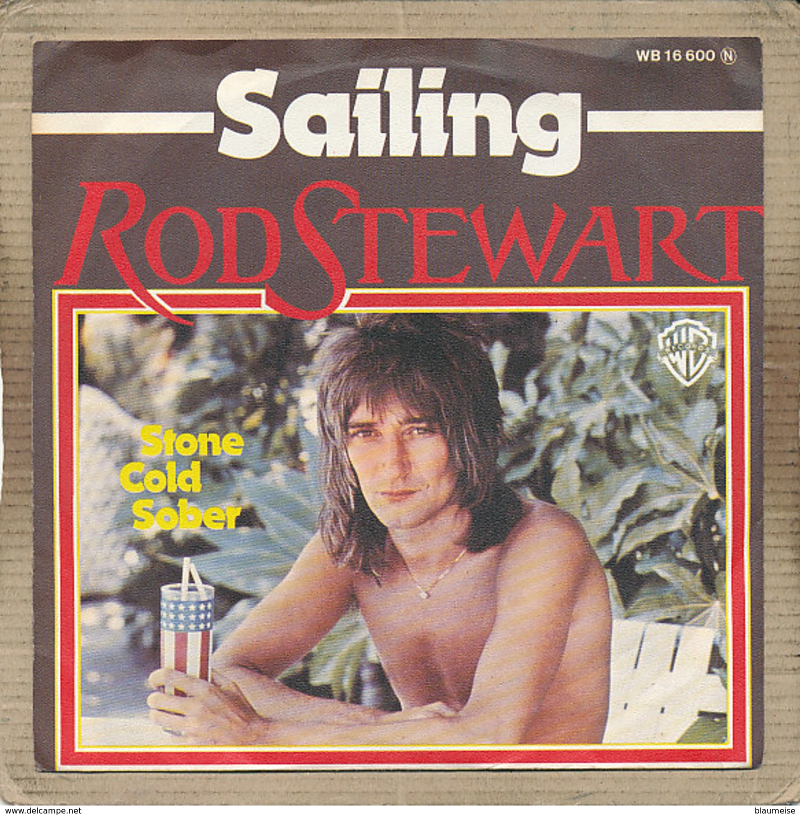 7" Single, Rod Stewart, Sailing - Disco, Pop