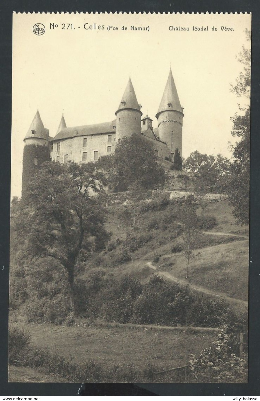 CPA - CELLES - Château Féodal De VEVE - Nels 271   // - Celles