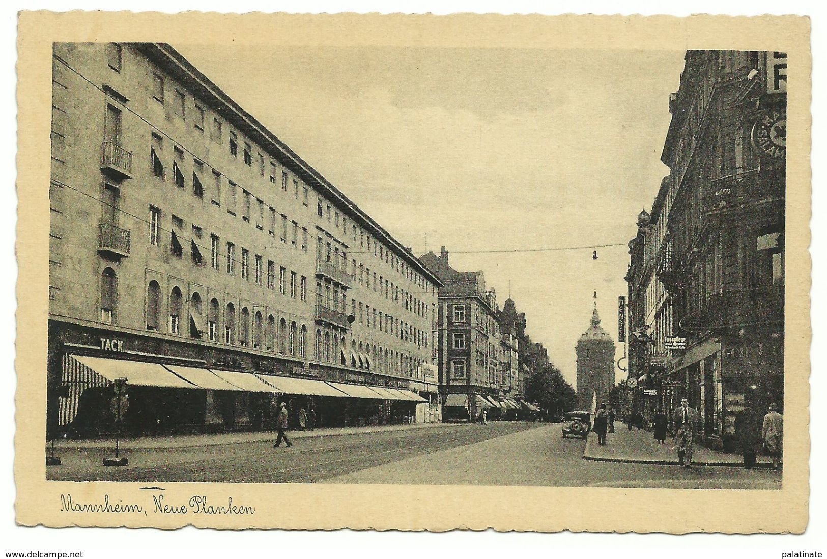 Mannheim Neue Planken Um 1935 - Mannheim