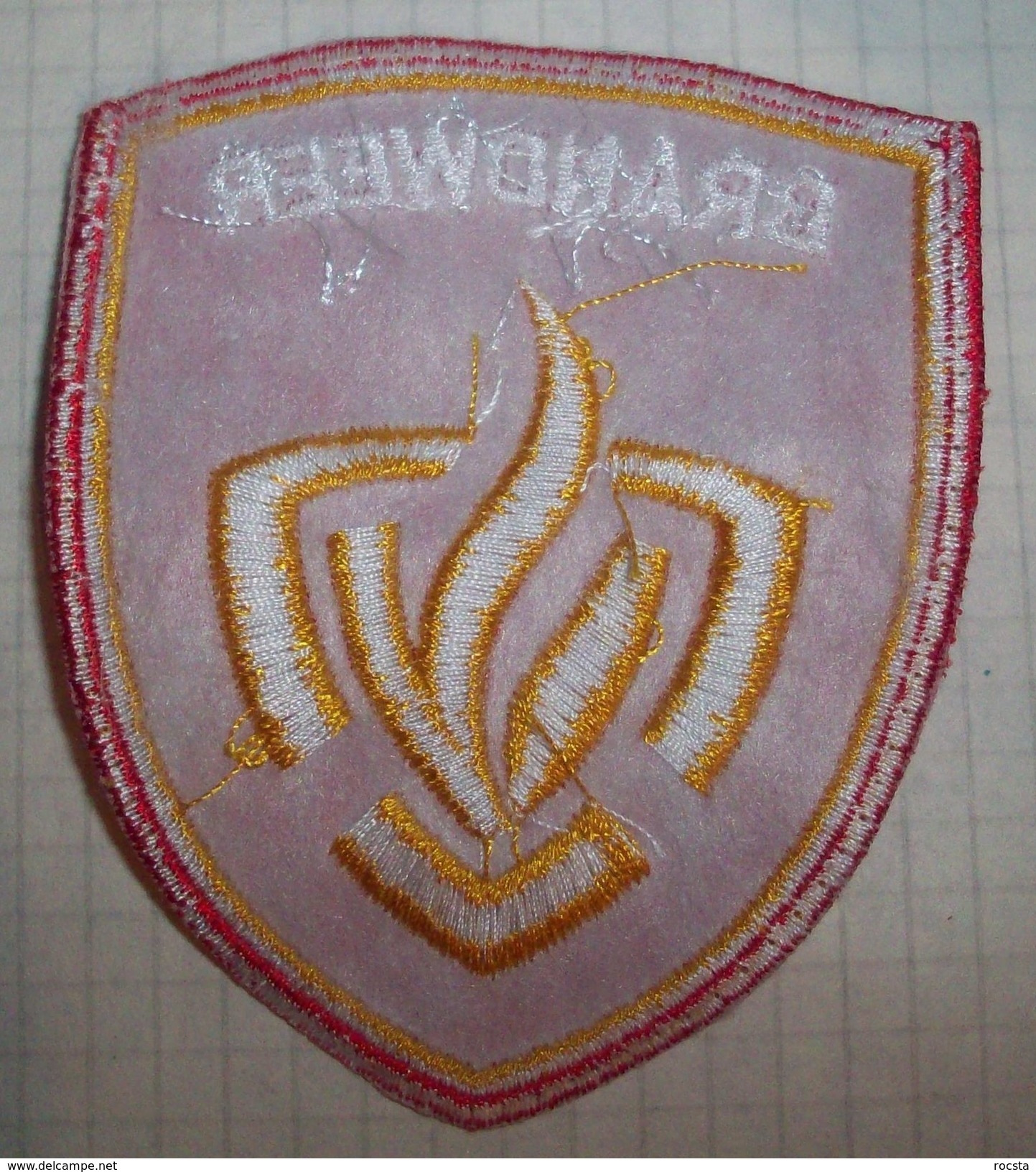 Arm (sleeve) Patch Netherlands Firemen - Pompiers