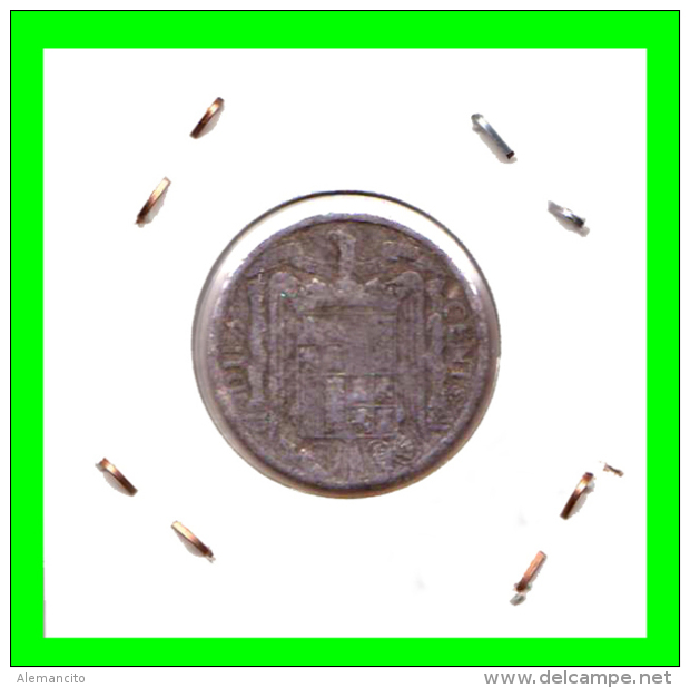 ESPAÑA  MONEDA DE 10 CENTIMOS .  ALUMINIO  AÑO  1941 - 10 Centimos