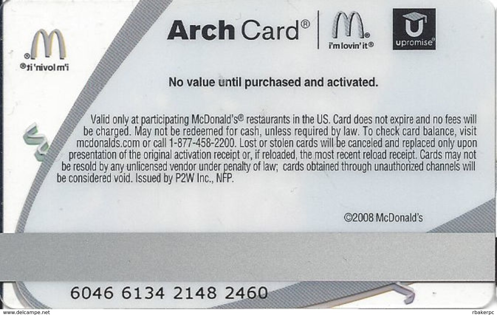 McDonalds Gift Card - Gift Cards