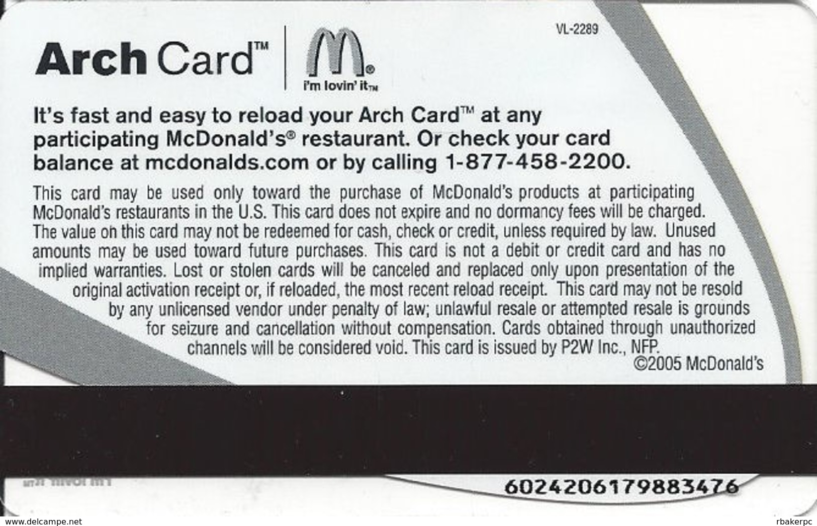 McDonalds Gift Card - Gift Cards