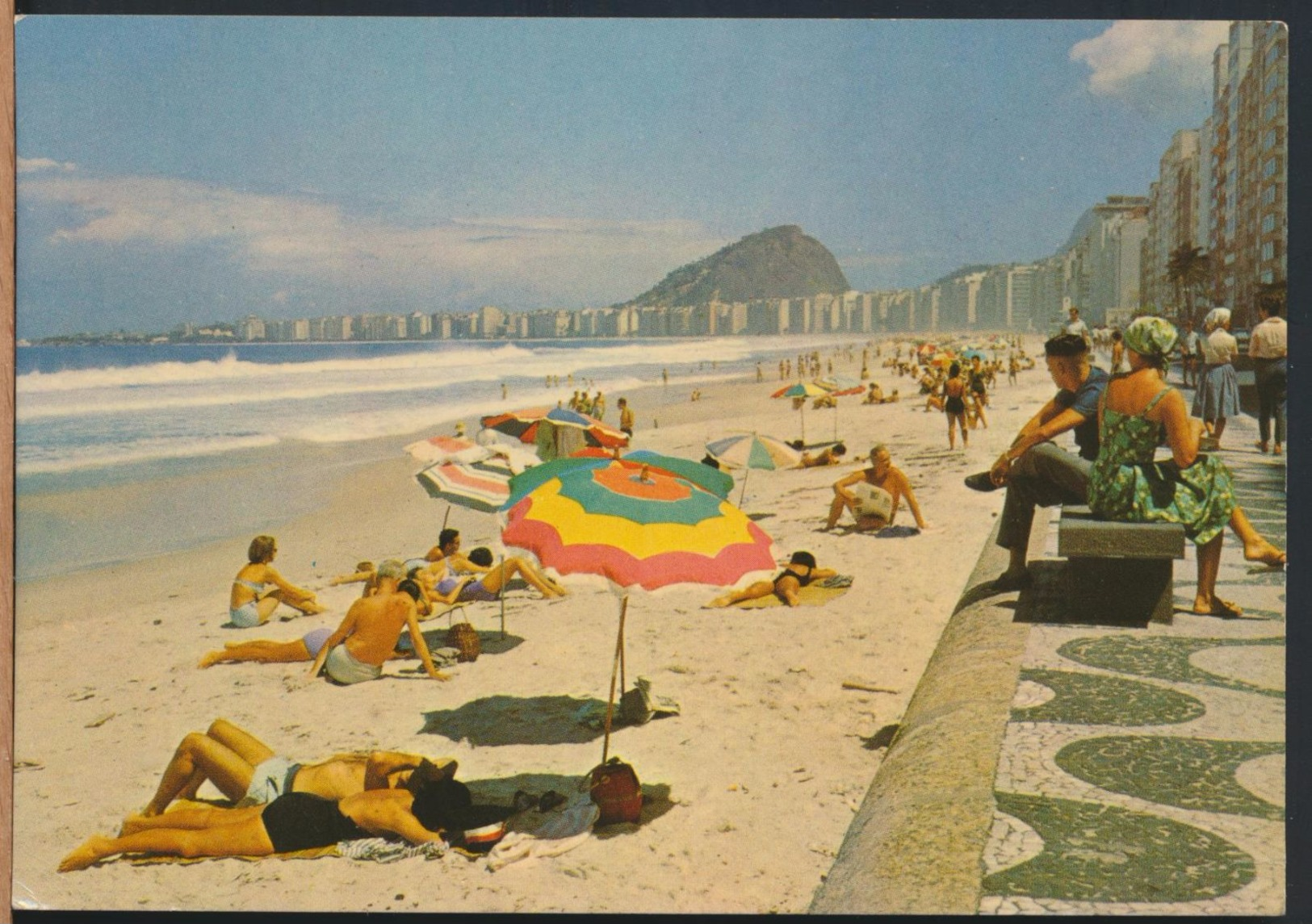 °°° 8446 - RIO DE JANEIRO - PRAIA DO COPACABANA - 1963 °°° - Rio De Janeiro