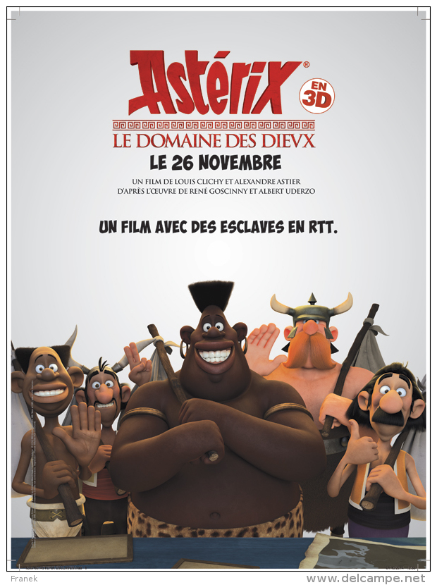 Affiche Originale " ASTERIX : LE DOMAINE DES DIEUX " Format 40 X 60 - Affiches & Posters