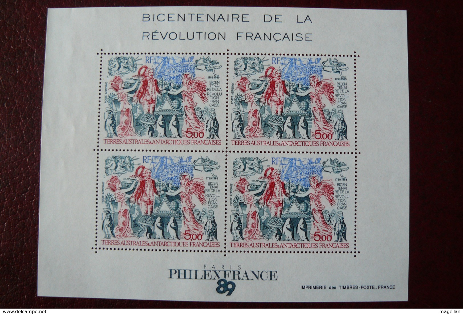 Terres Australes Et Antarctiques Françaises (TAAF) - BF Yvert N° 1 Neuf ** (MNH) - Blokken & Velletjes