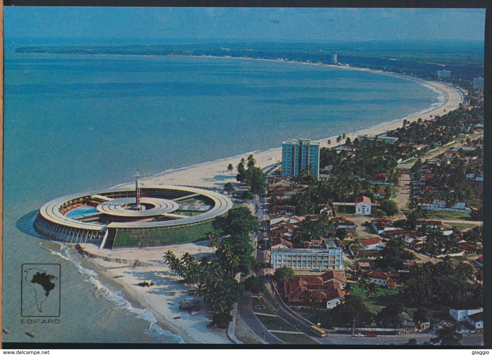 °°° 8469 - JOAO PESSOA - VISTA AEREA DO HOTEL E PRAIA DE TAMBAU °°° - João Pessoa