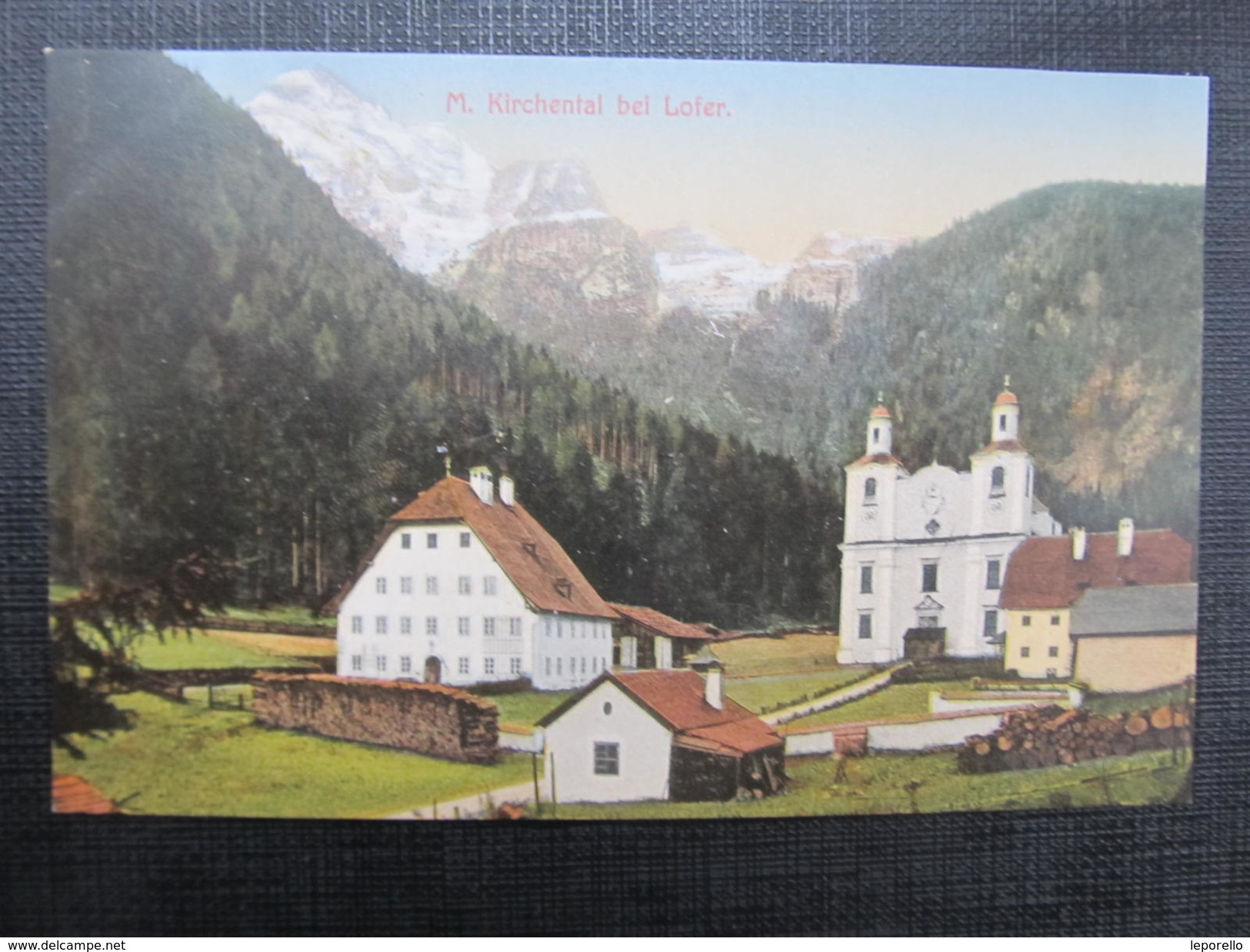 AK KIRCHENTAL Bei LOFER St. Martin Ca.1910  /// D*27353 - Lofer