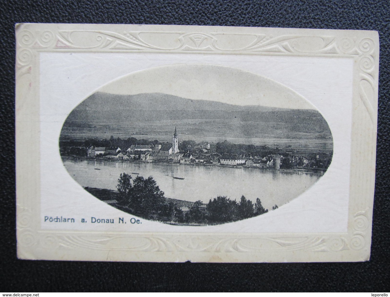 AK PÖCHLARN A.Donau B. Melk Prägekarte 1917  /// D*27393 - Pöchlarn