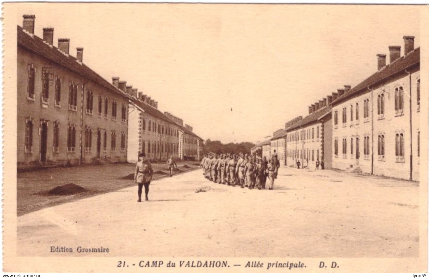 Camp Du Valdahon Allée Principale - Other & Unclassified