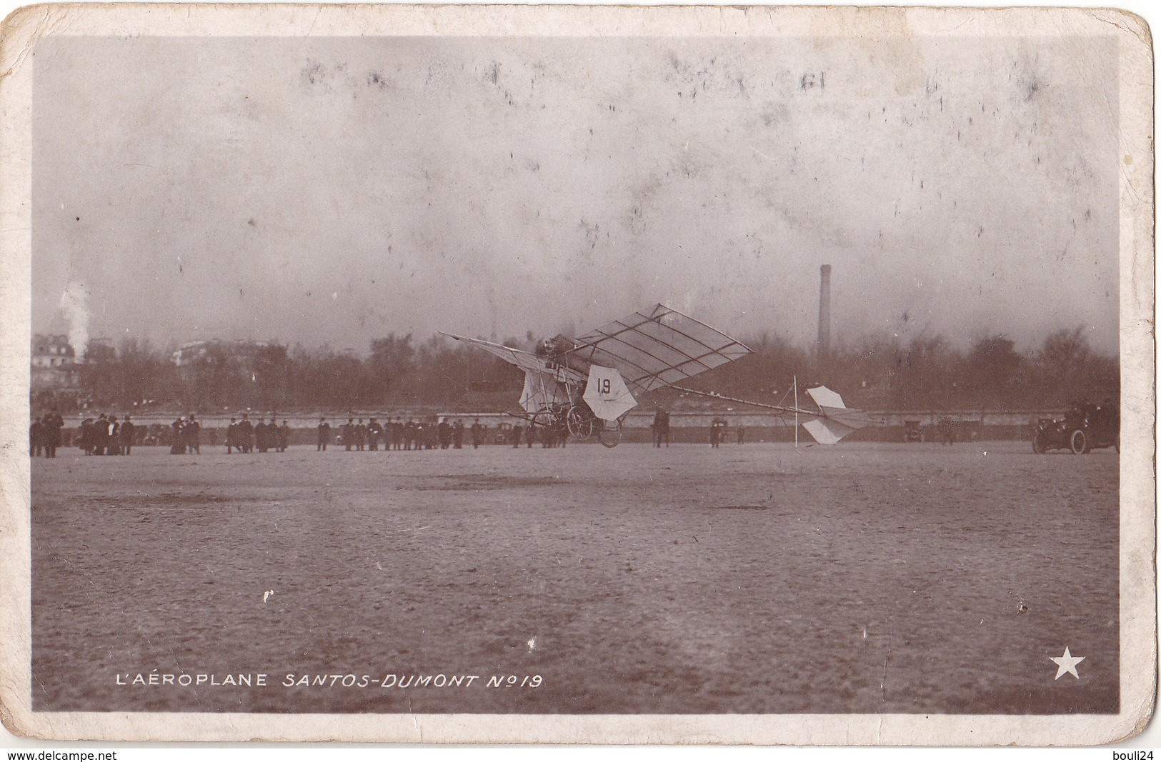 BE17- L'AEROPLANE  SANTOS  DUMONT N° 19 - Autres & Non Classés