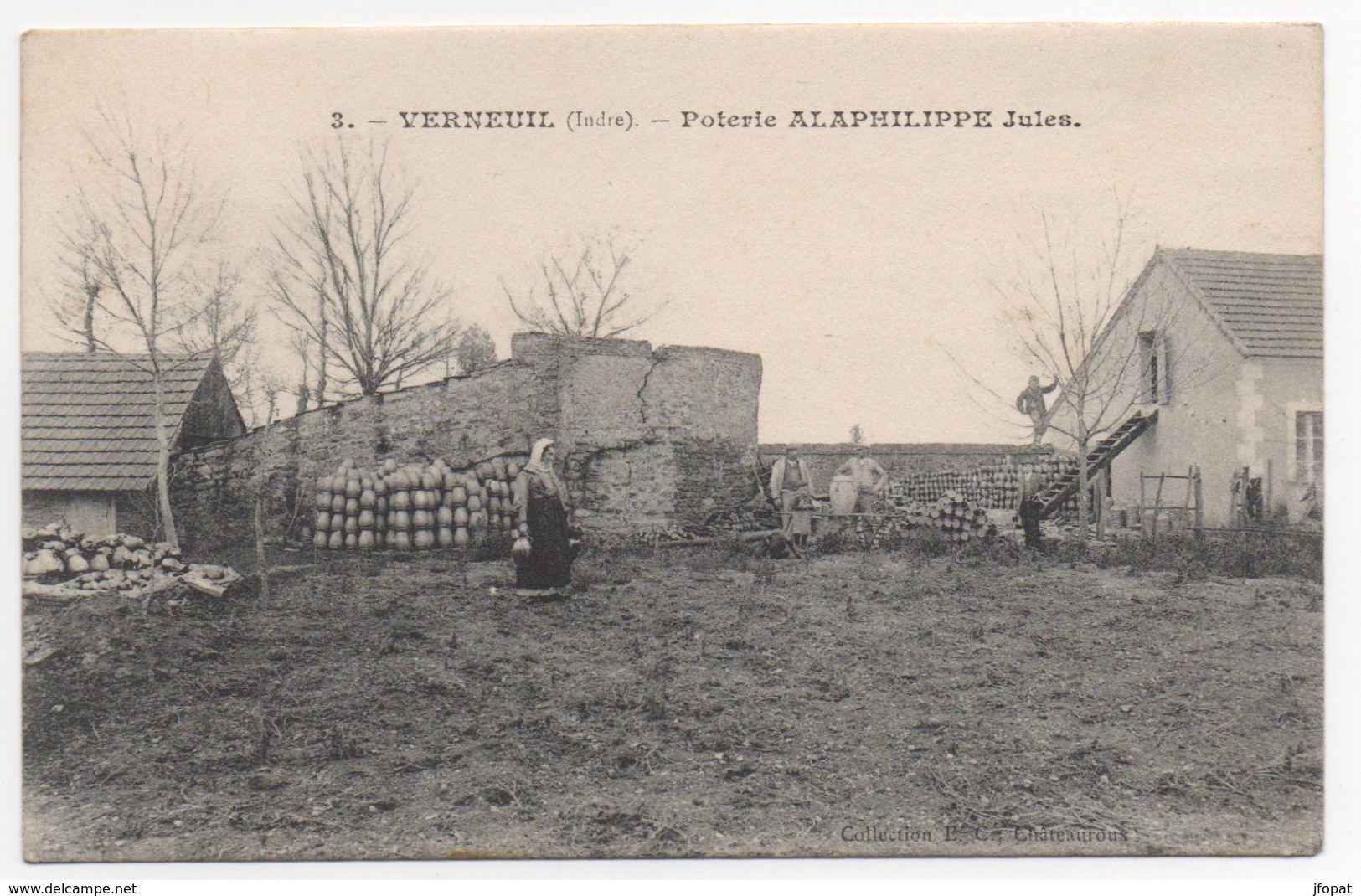 36 INDRE - VERNEUIL Poterie Alaphilippe Jules - Autres & Non Classés