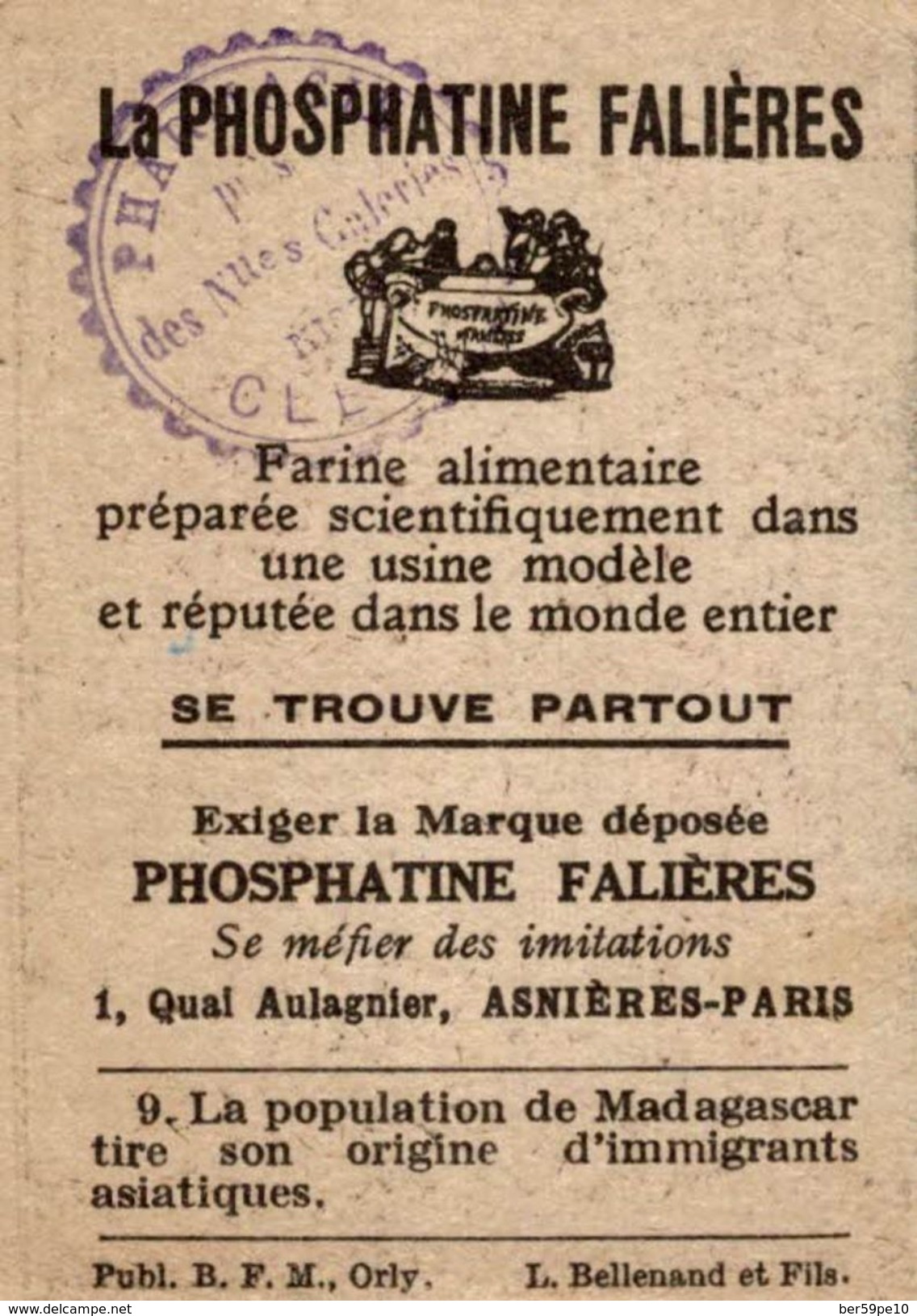 BON POINT LES COLONIES FRANCAISES - Non Classés