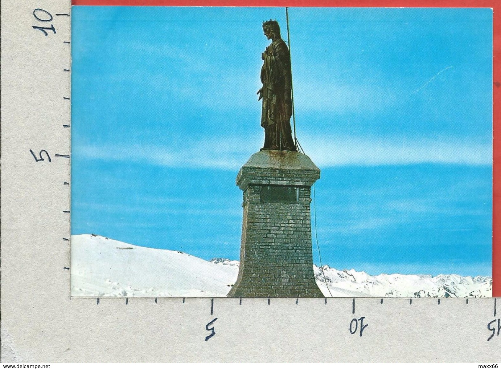 CARTOLINA NV ITALIA - MONESI DI TRIORA (IM) - Statua Del Redentore - 10 X 15 - Imperia